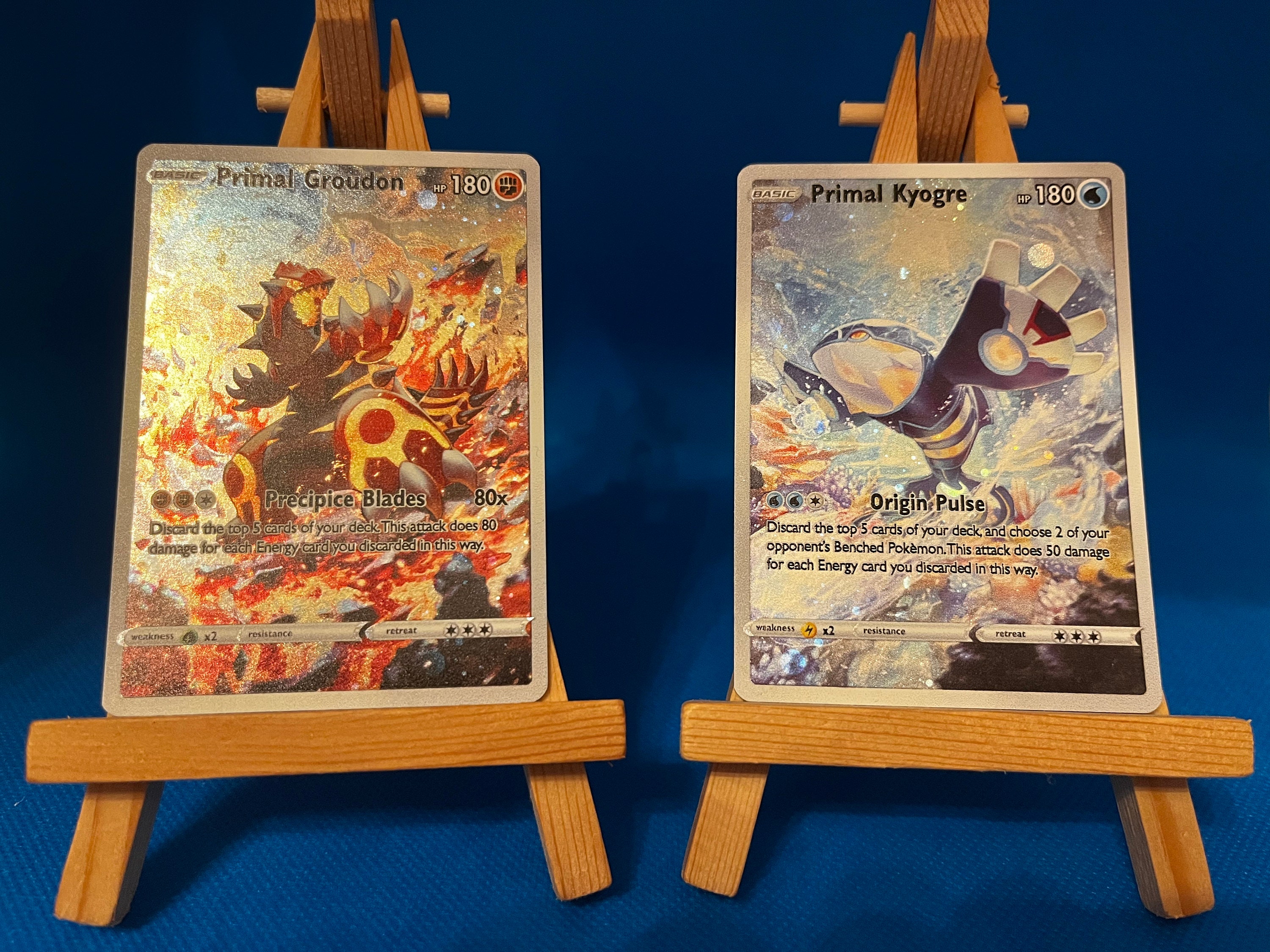 Adesivo de parede Pokemon Groundon & Kyogre 2.00 x 1,00.