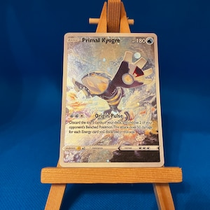 aangepaste kaart orica Oorspronkelijke KYOGRE volledige kunst kosmo holo fanart