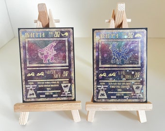 Individuelle Karte Ancient Dialga & Palkia Cosmo Holo Fanart