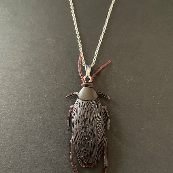 Cockroach necklace