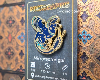 Microraptor Pins