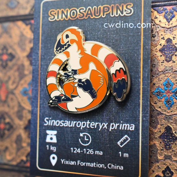 Pin's Sinosauropteryx