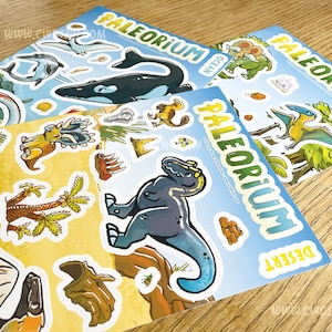 Stickers Sheet PaleoRium Biomes