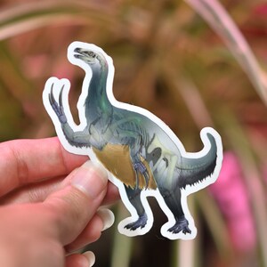 Sticker Velociraptor & Therizinosaurus Ghost Therizinosaurus