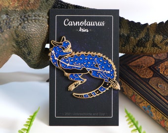 Dinosaur Constellation Pins - Carnotaurus Aries