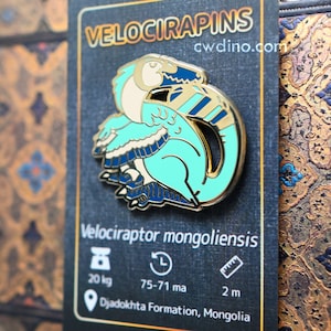 Velociraptor Pins image 1