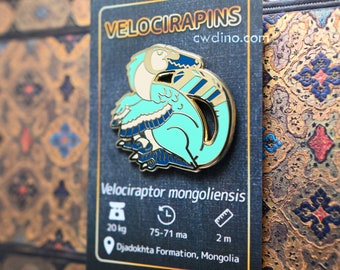 Pin's Vélociraptor