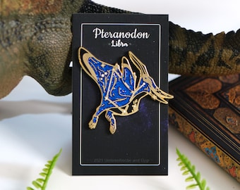 Dinosaur Constellation Pins - Pteranodon Libra