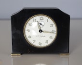 Vintage Seth Thomas Art Deco Bakelite Clock 1960s