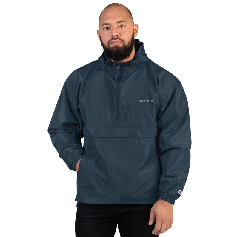 Mustang Gift I Mustang Jacket I Mustang Hoodie I Mustang I Mustang Embroidered Champion Packable Jacket