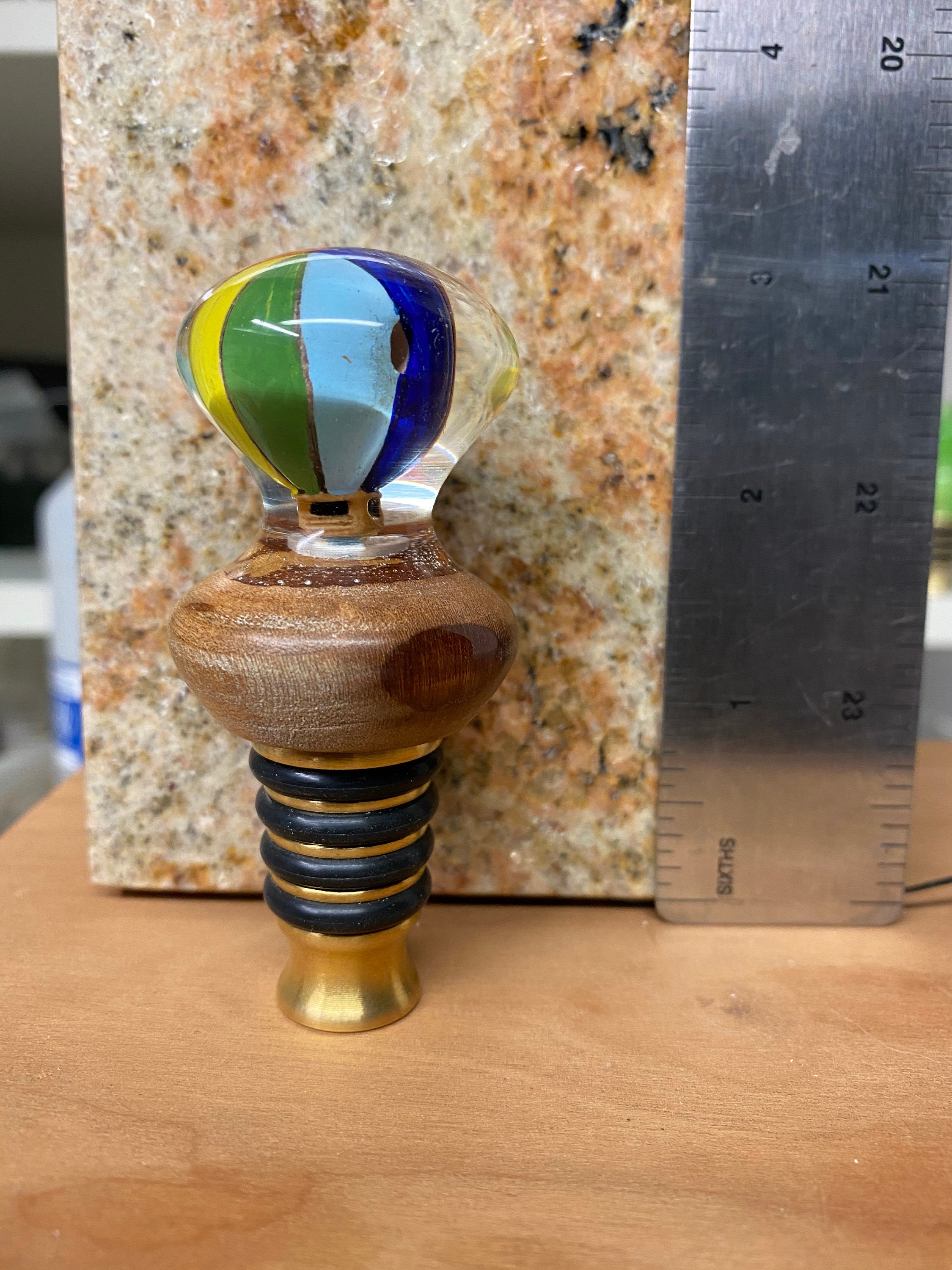 Hot Air Balloon Inspired Wine Stopper Whiskey Stopper Etsy
