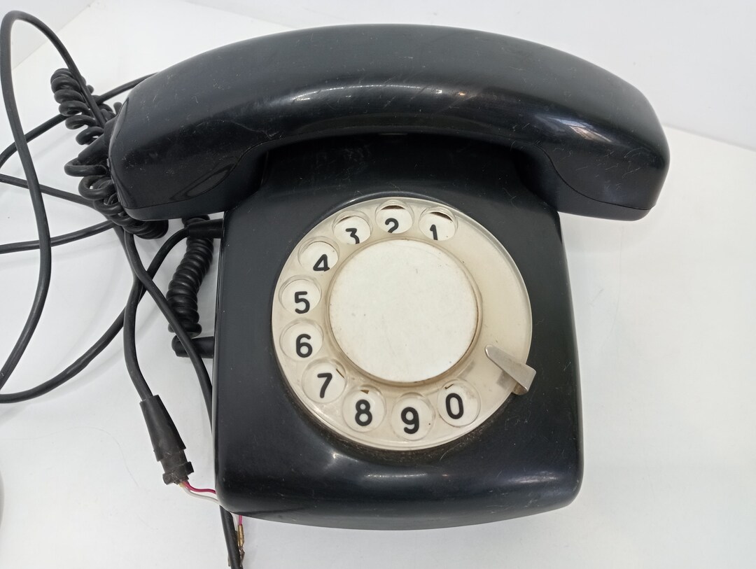 Spectrum 3 Soviet Rotary Dial Landline Telephone Vintage Decorative