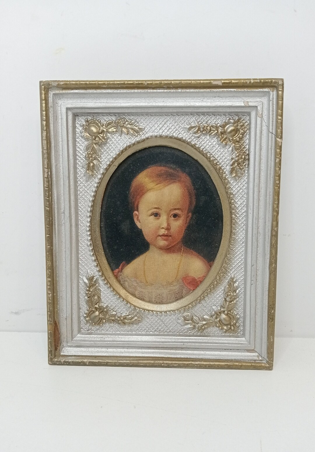 Soviet Frames USSR Postcard in A Plastic Photo Frame Collectible Decorative Vintage ...