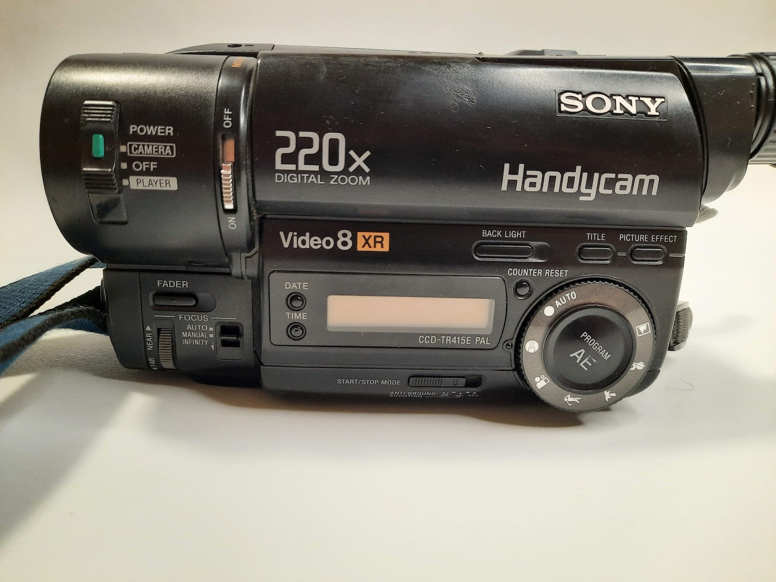 Vintage camcorder SONY CCDTR115E Handycam 220X digital Etsy