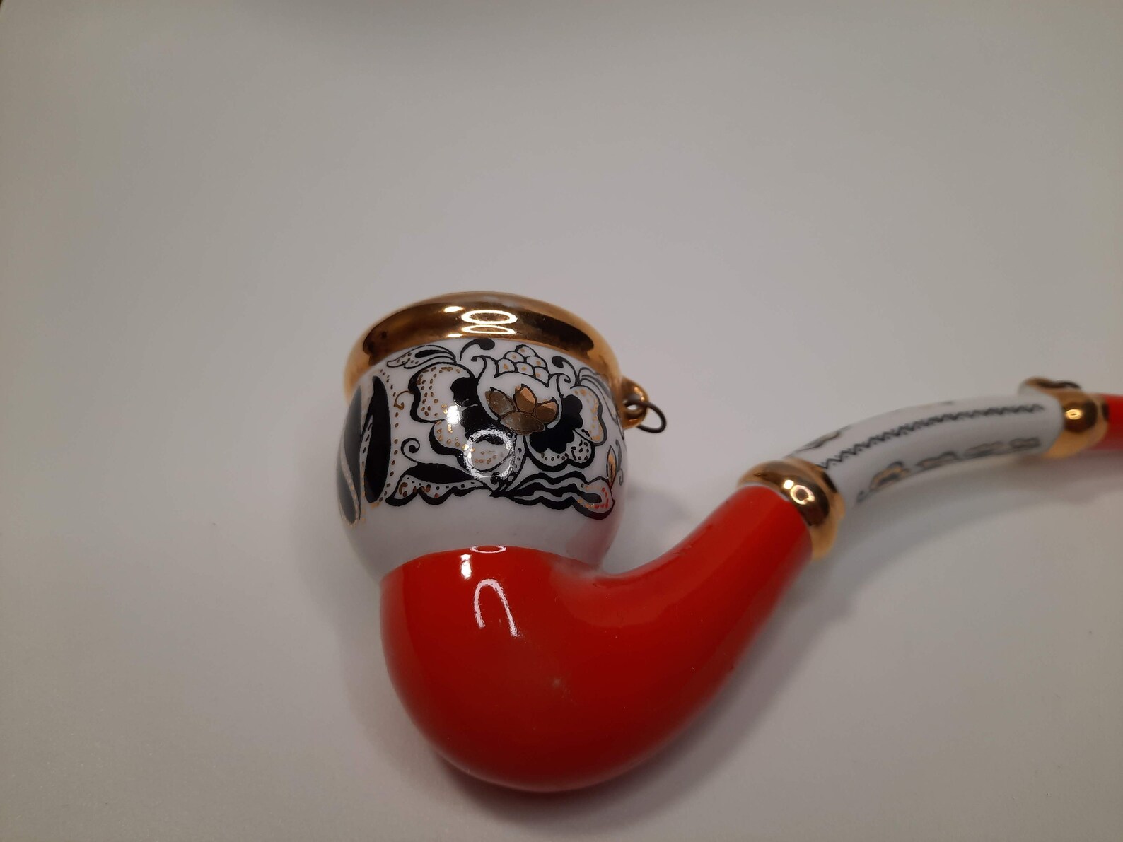 Vintage Souvenir Smoking Pipe Porcelain Wall Decor Pipe Etsy