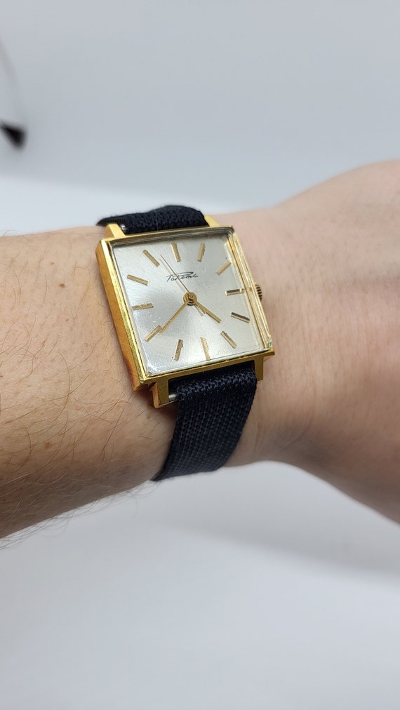 Men's Wristwatch ROCKET Raketa Vintage Gold Plated