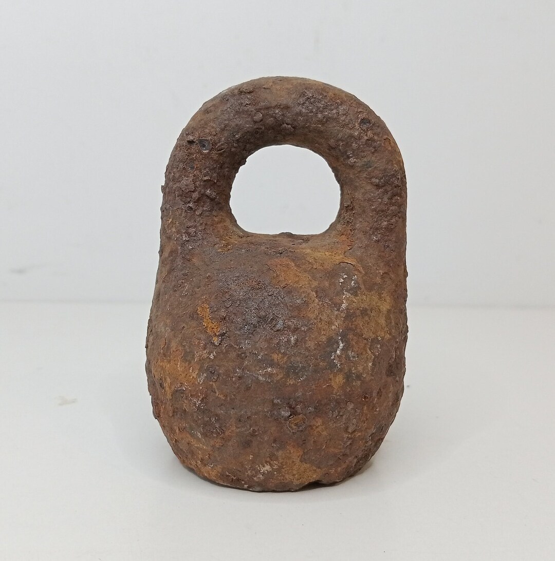 Weight Ancient Kettlebell Russian Empire Collectible Vintage Rare