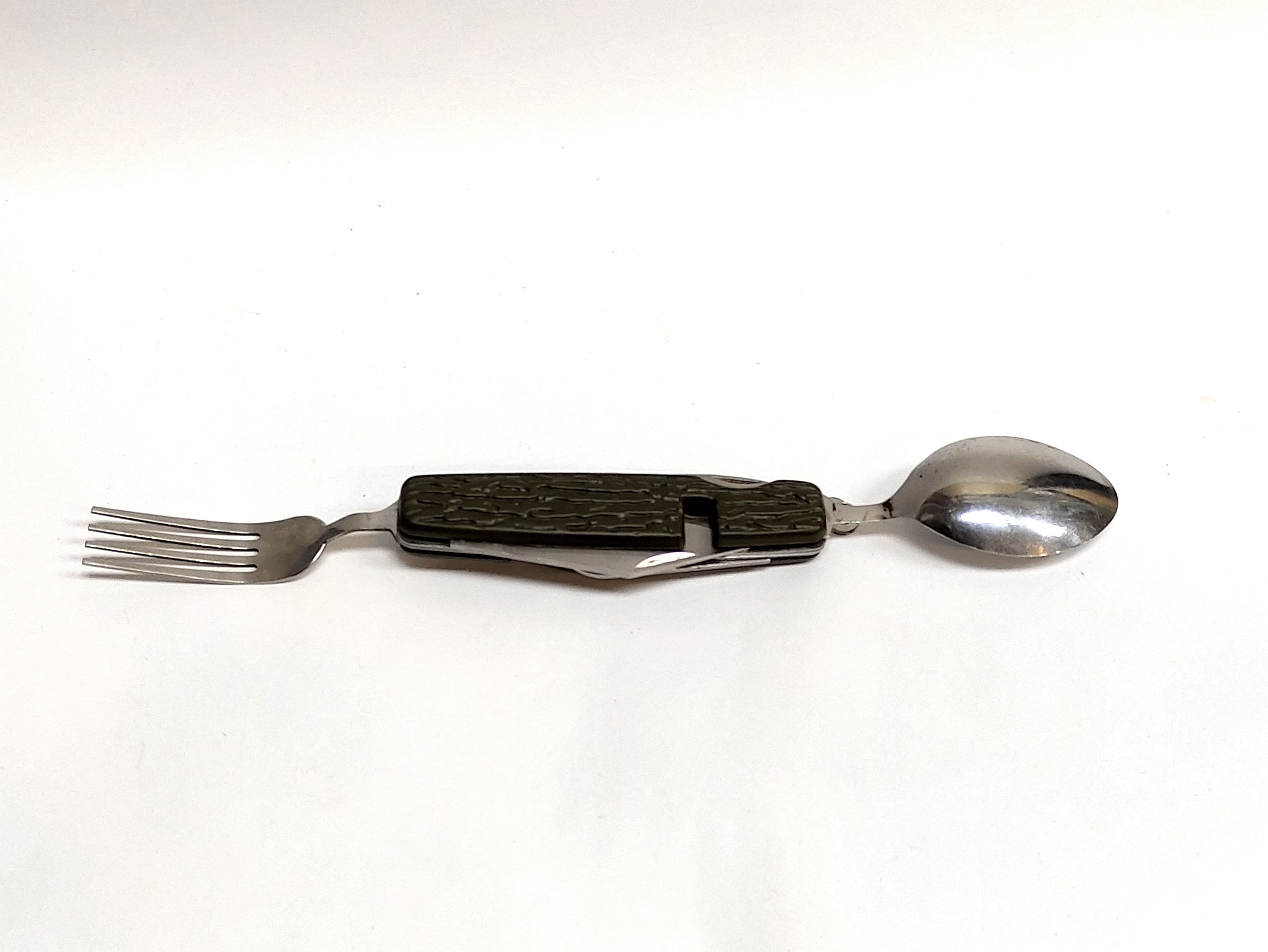 Boker 03BO800 SnacPac Travel Flatware Set - Knife, Fork & Spoon w/Travel/Storage  Case