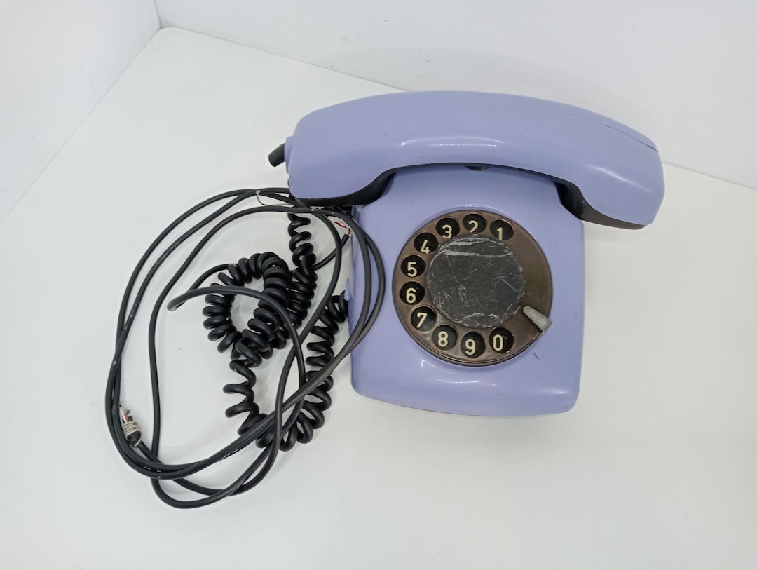 Spectrum 3 Soviet Rotary Dial Landline Telephone Vintage Etsy