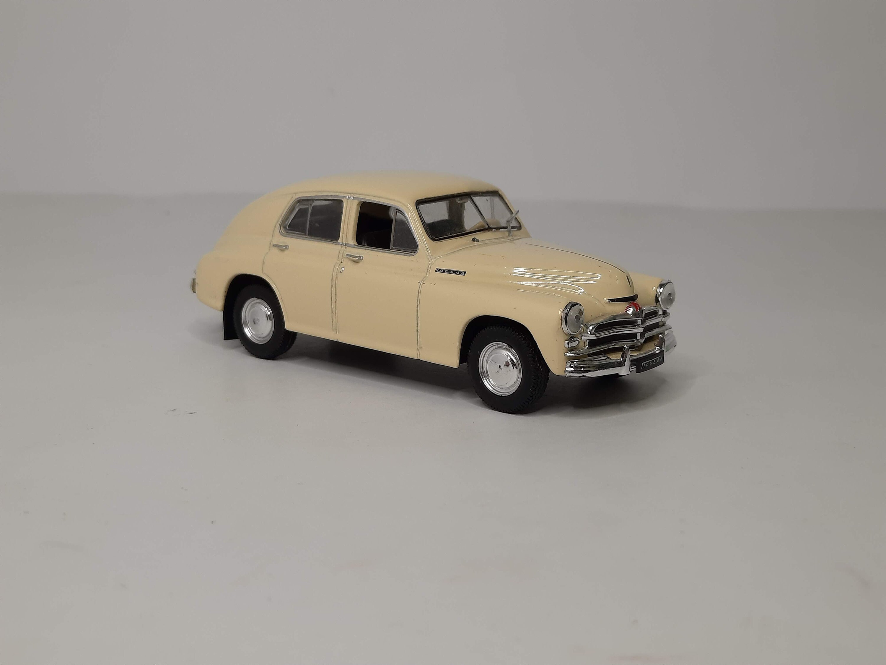 Plastic car toy USSR,retro model car,Soviet vintage car toy