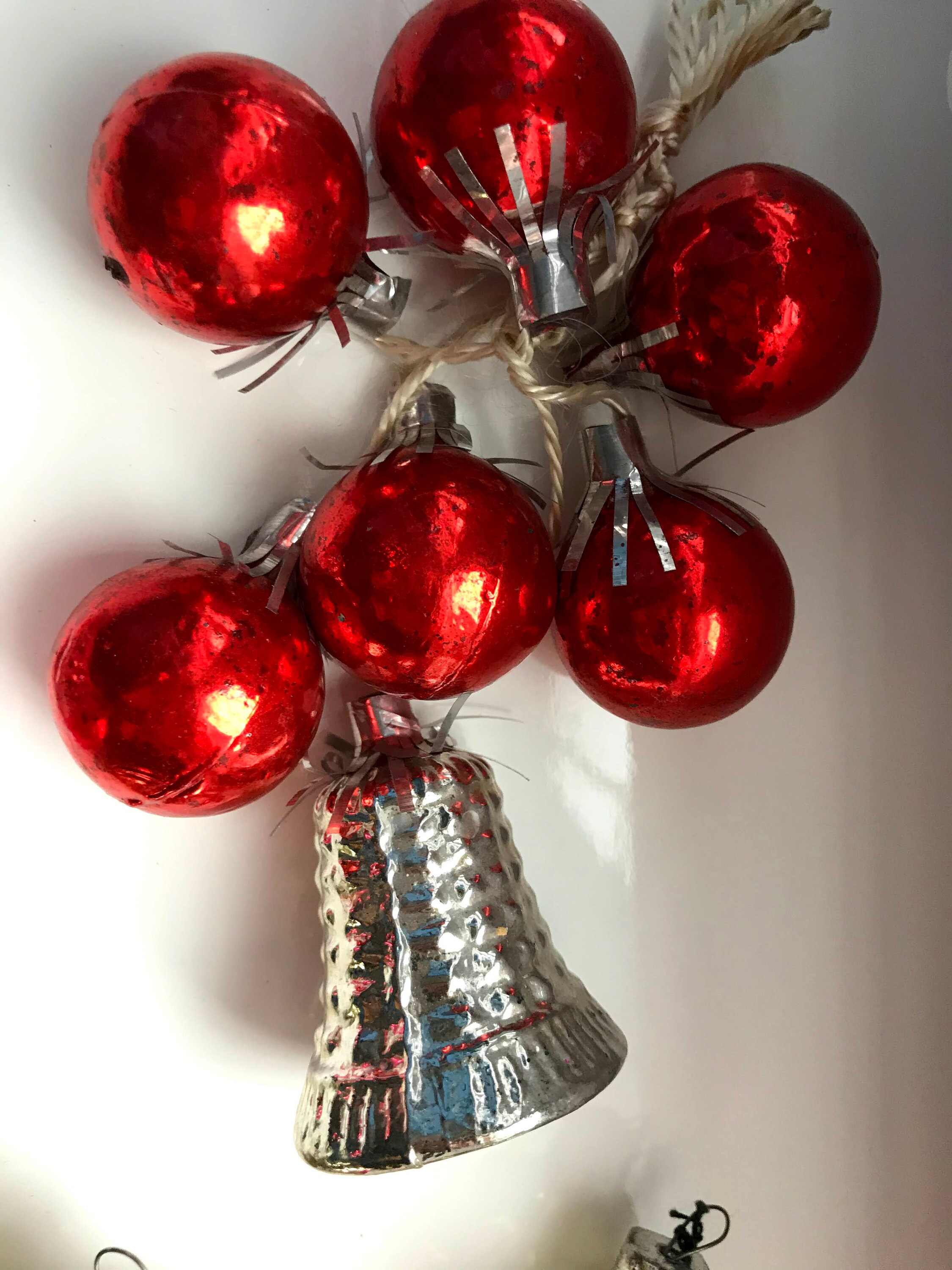 Christmas Decorations Bells Icicles Christmas Christmas Etsy Australia