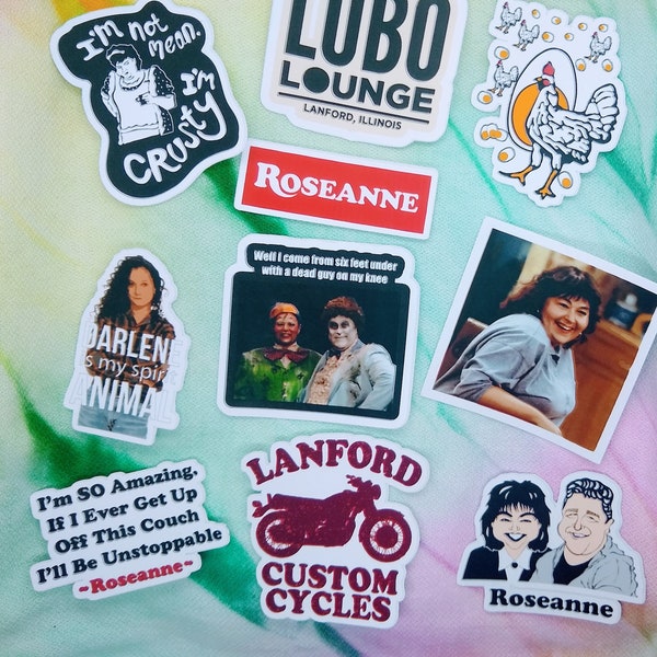 Full set Roseanne Sticker Set