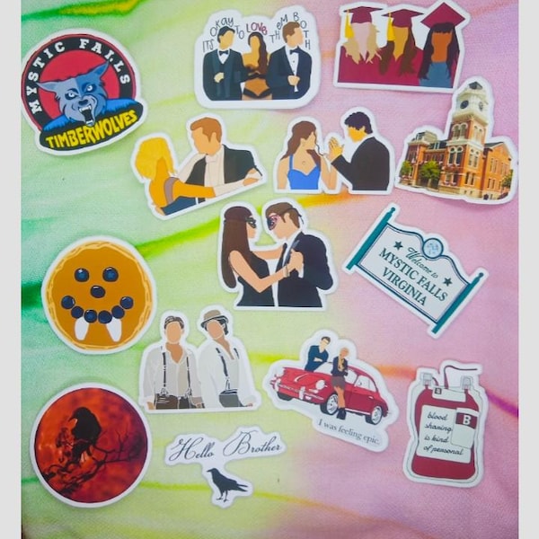 Full set Vampire Sticker Set