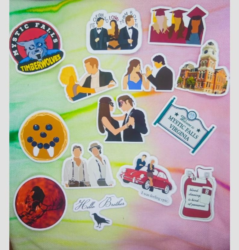 Full set Vampire Sticker Set image 1