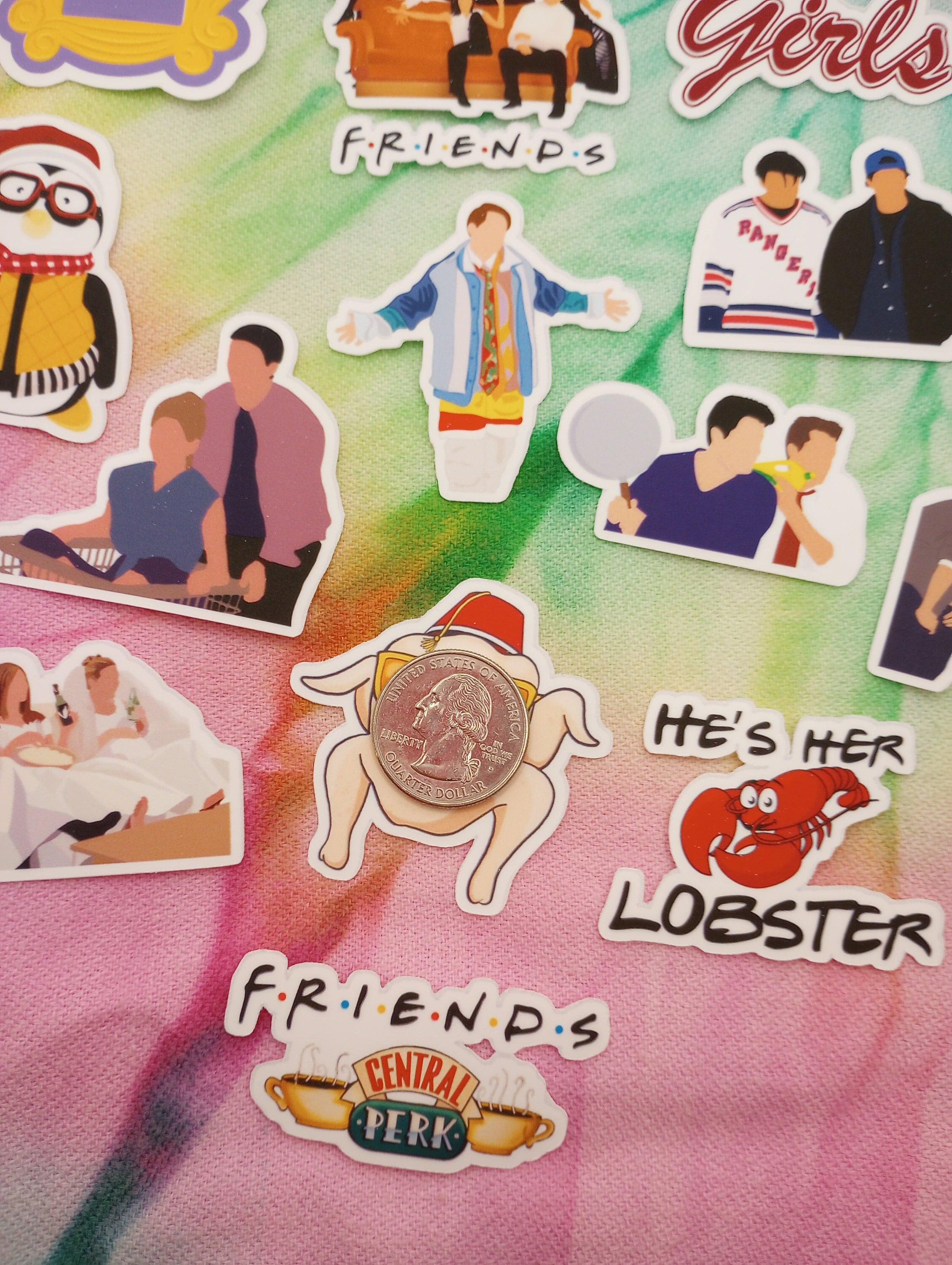 Friends Sticker Customizable Full Set Friends Sticker Set - Etsy