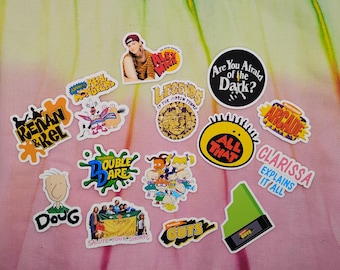 Full Set Retro Stickers