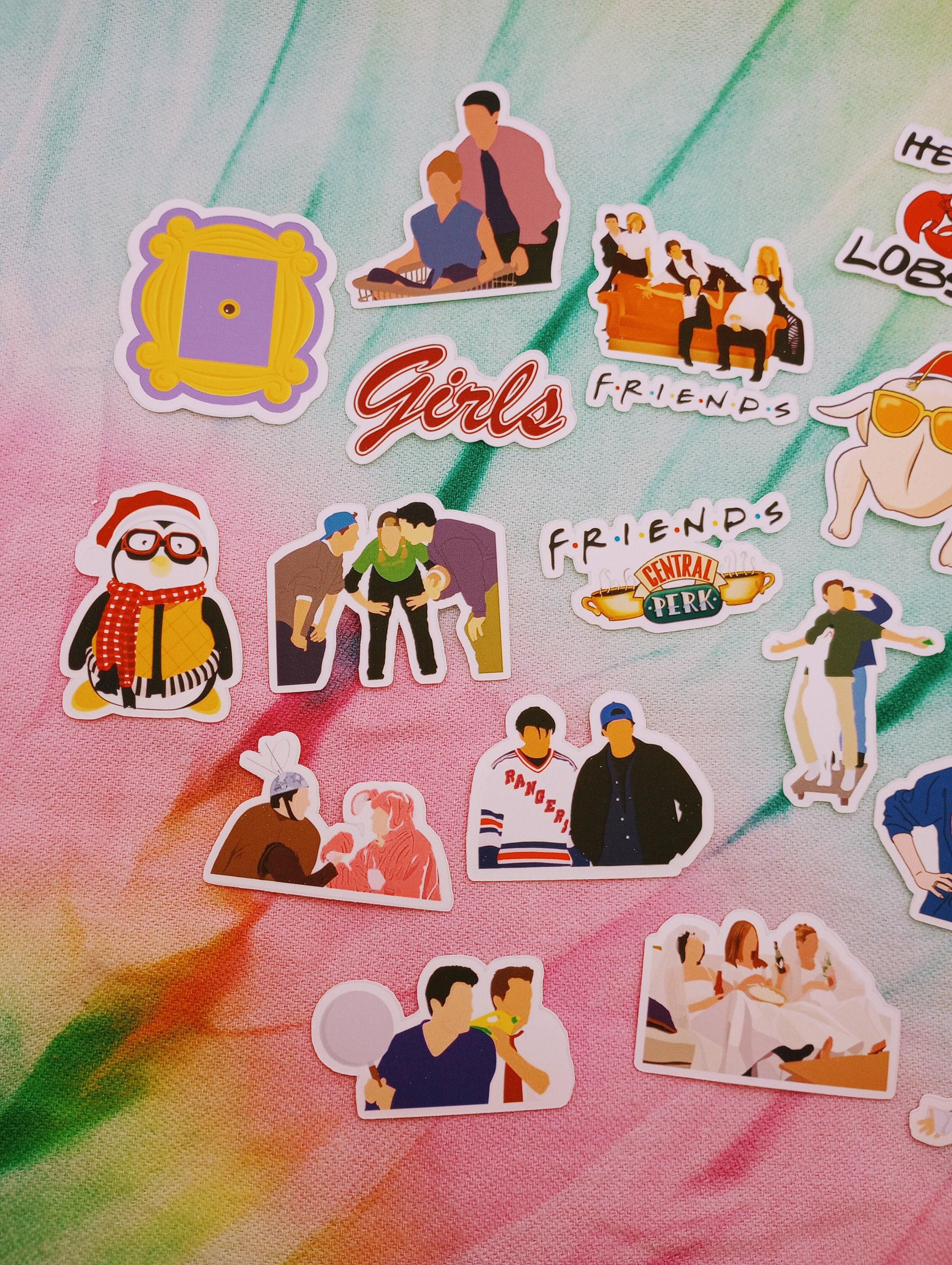 Friends Sticker Customizable Full Set Friends Sticker Set - Etsy