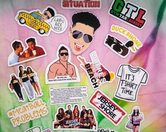 Full Set Jersey Sticker Set