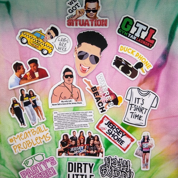 Full Set Jersey Sticker Set