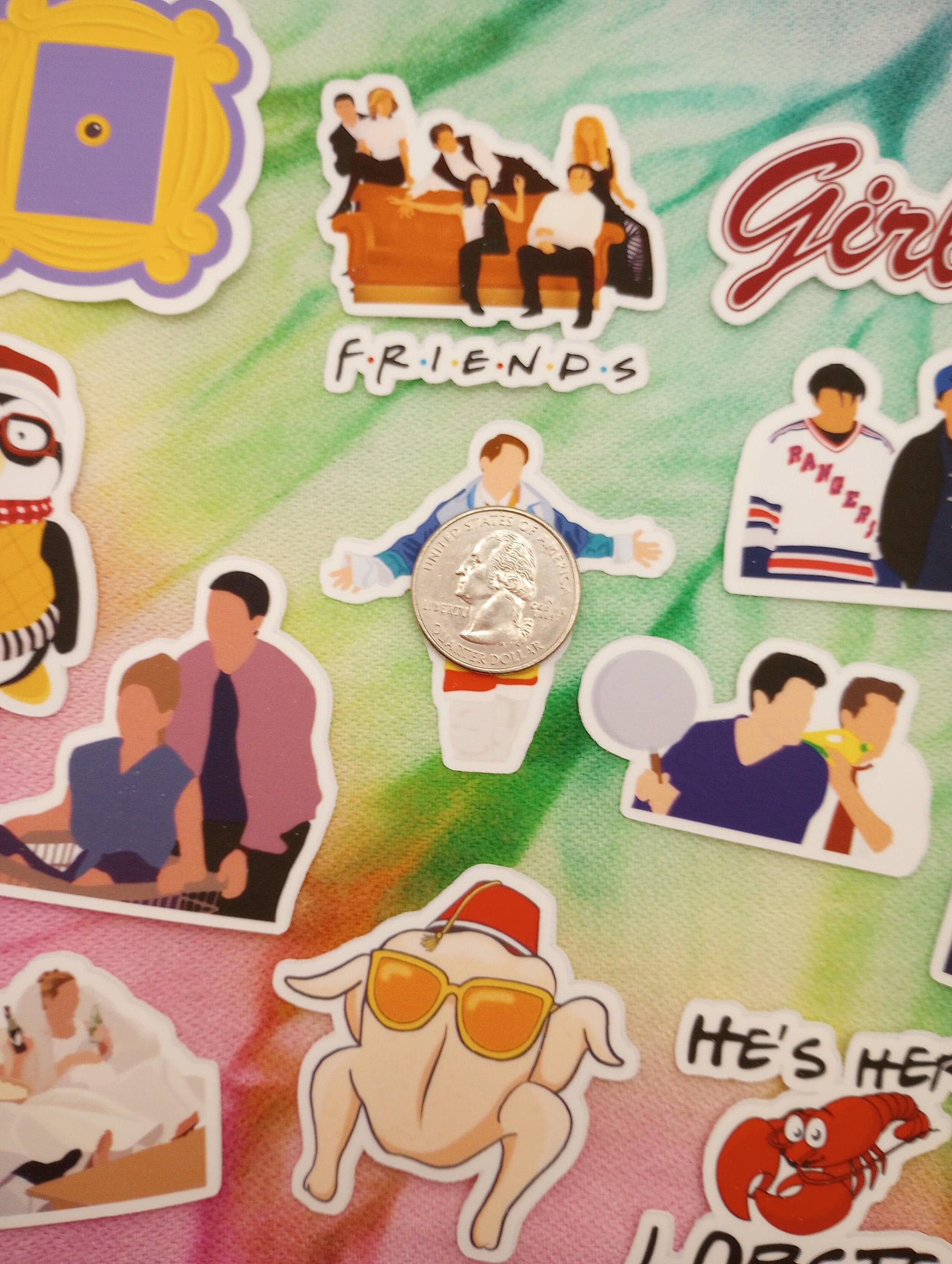 Friends Sticker Customizable Full Set Friends Sticker Set - Etsy