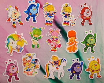 Full Set Rainbow Brite Stickers