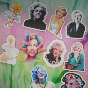 Full set Marilyn  sticker set