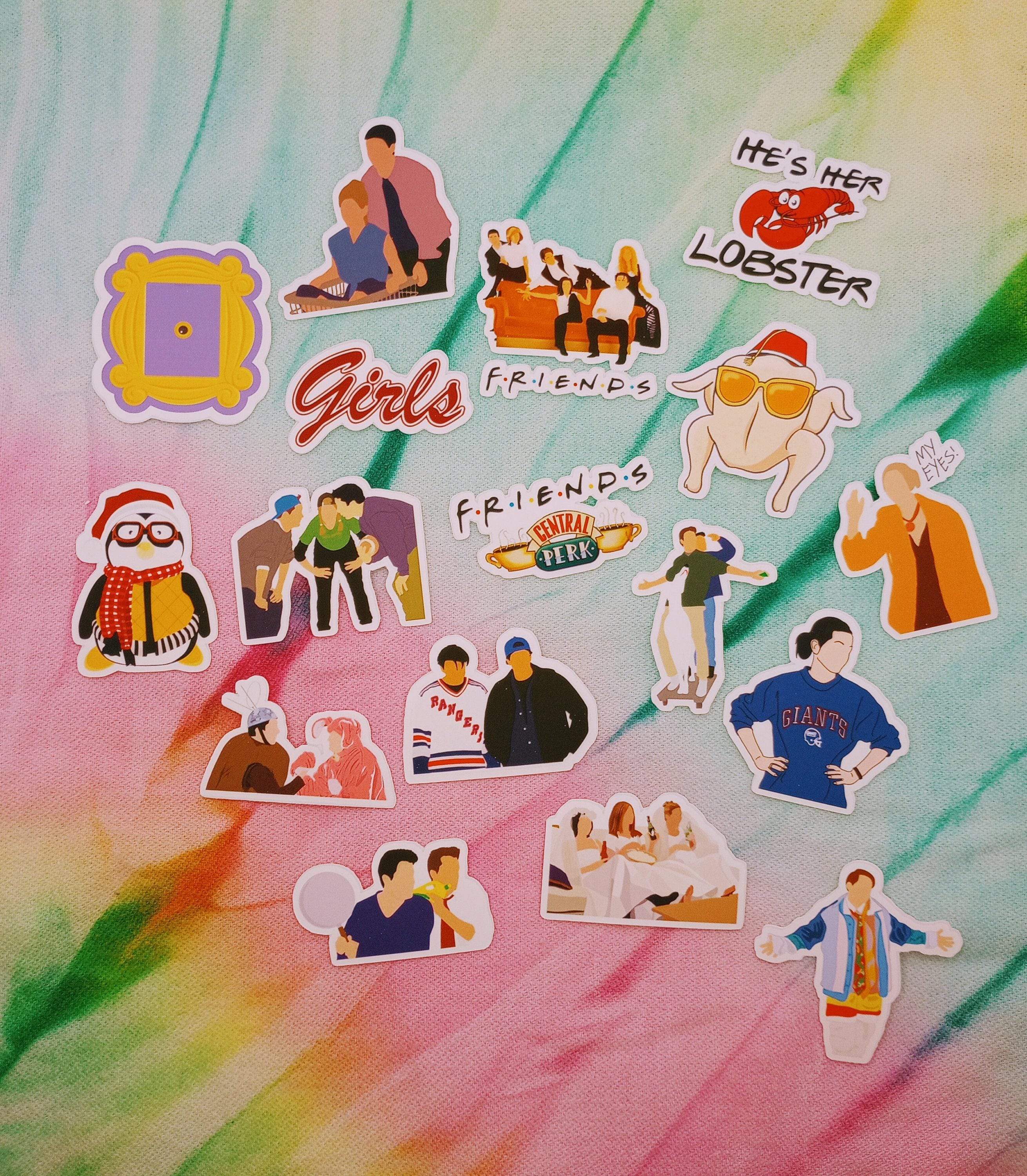 Full Set Friends Sticker Set - Etsy