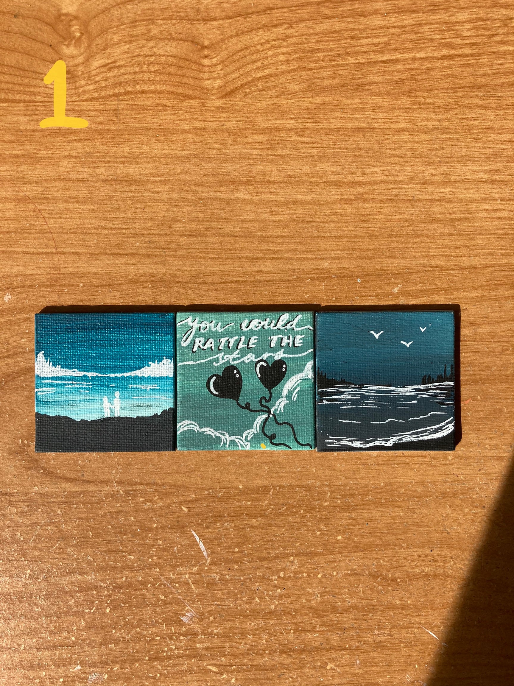 Hand painted acrylic fridge Etsy