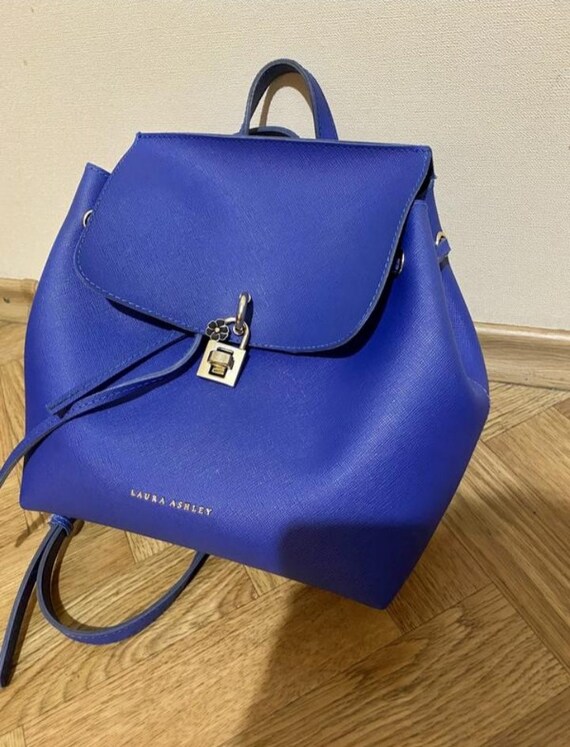 Laura Ashley Backpack, Vintage, gift for her, Vale