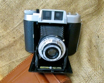 Franka, Photopia 66 Folding Bellows Film Camera, 1963 , For Display or Parts , DEFECTIVE