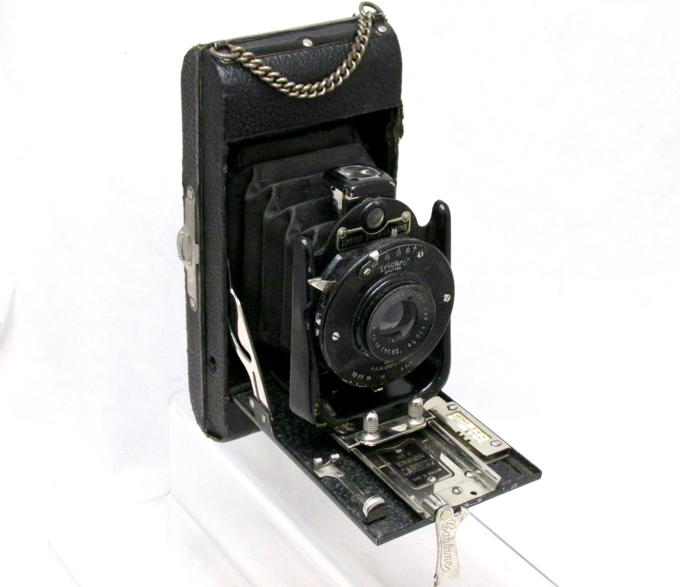 Vintage folding film camera Rare vintage Ensign 120 roll film camera