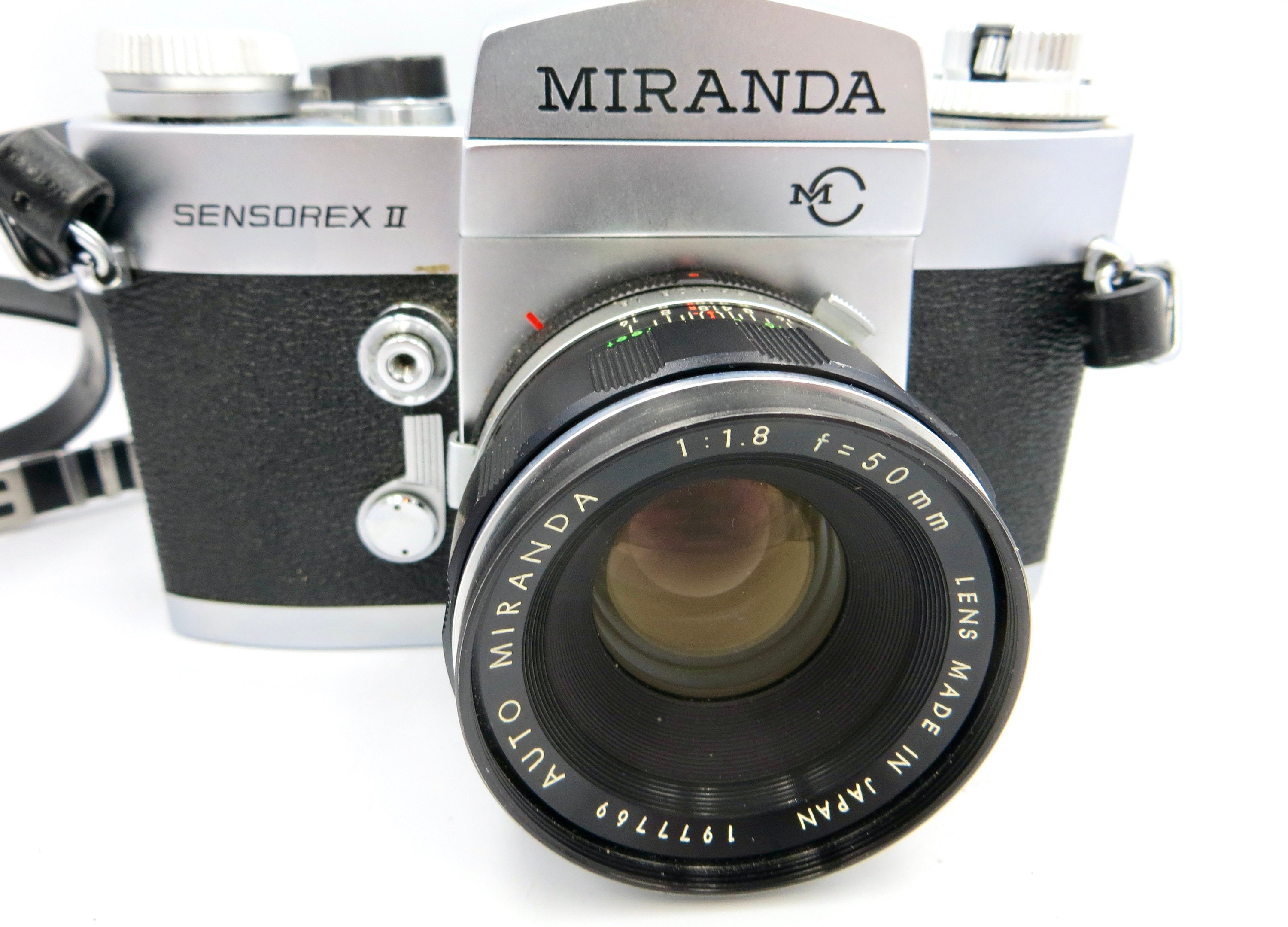 Miranda Sensorex 11 35mm Film Camera With F1.8 50mm Lens - Etsy