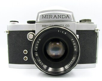 Miranda Model F  , 35mm Film Camera , with 5cm f1.9 lens