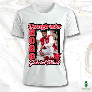 Grad Shirt Templates 2026 | 12 Template Bundle | Digital Download | Editable in Canva image 9