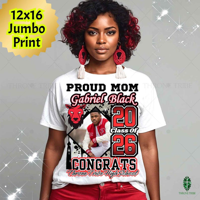 Grad Shirt Templates 2026 | 12 Template Bundle | Digital Download | Editable in Canva image 5