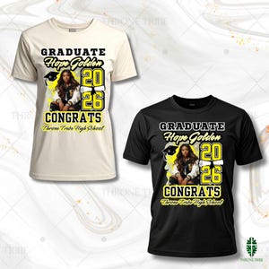 Grad Shirt Templates 2026 | 12 Template Bundle | Digital Download | Editable in Canva image 16