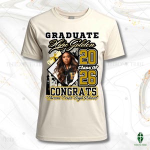 Grad Shirt Templates 2026 | 12 Template Bundle | Digital Download | Editable in Canva image 8