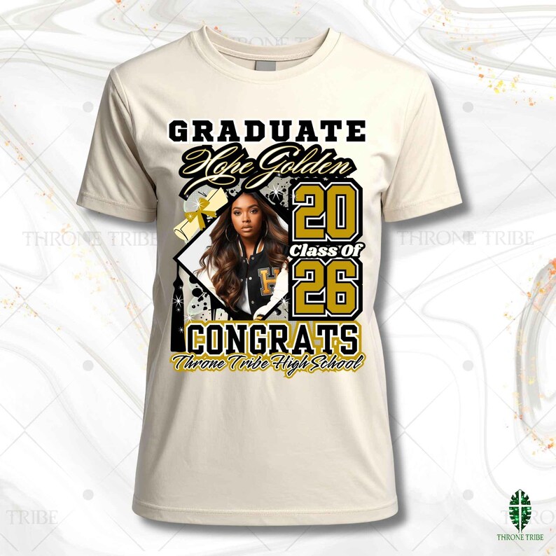 Grad Shirt Templates 2026 | 12 Template Bundle | Digital Download | Editable in Canva image 8