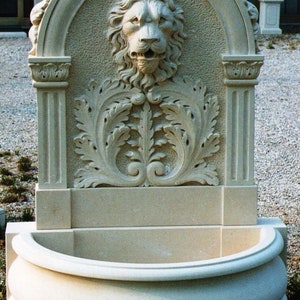 Artistic Sandstone Water Fountain For Home, Garden, Monumental Work