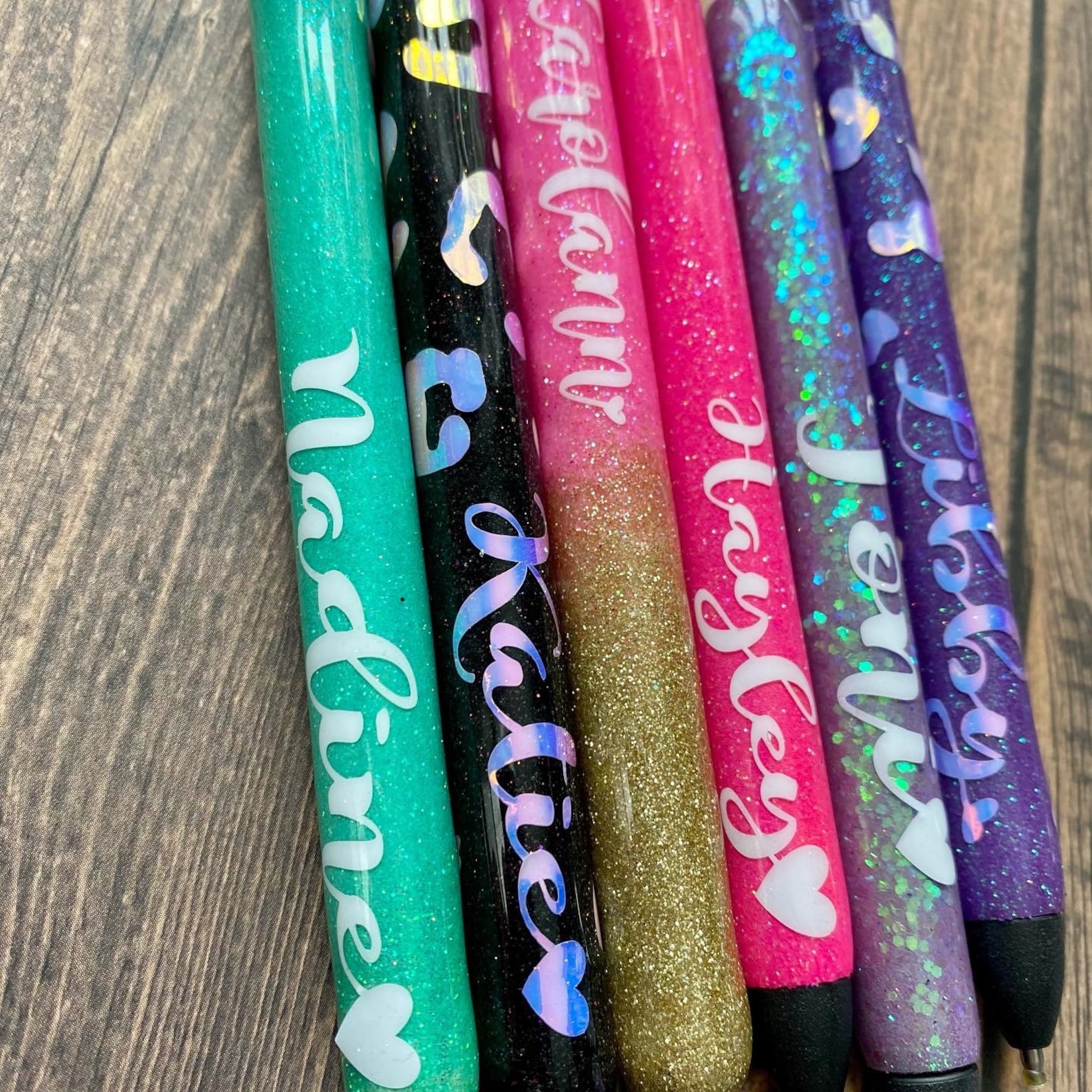 Personalized Epoxy Gel Pens Etsy